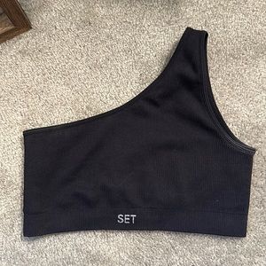 Set Active One Shoulder Bra